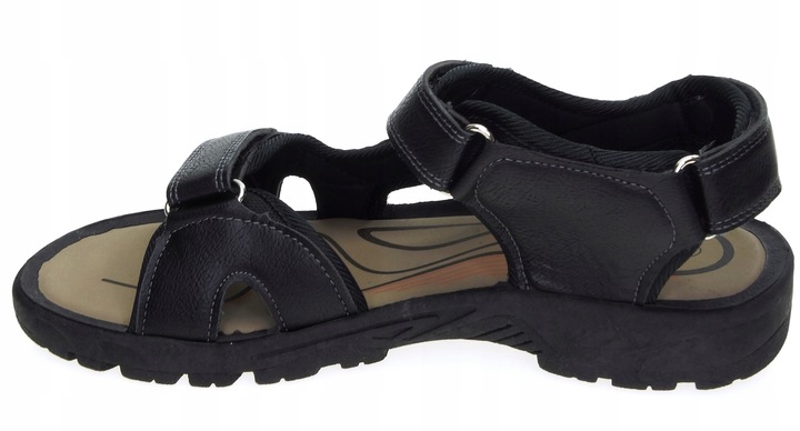 Solidne regulowane sandały klapki