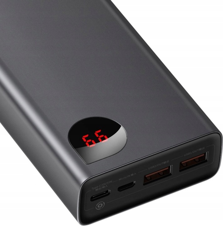 BASEUS POWERBANK 2x USB USB C micro USB 20000mAh 65W QC4.0 PD POWER BANK