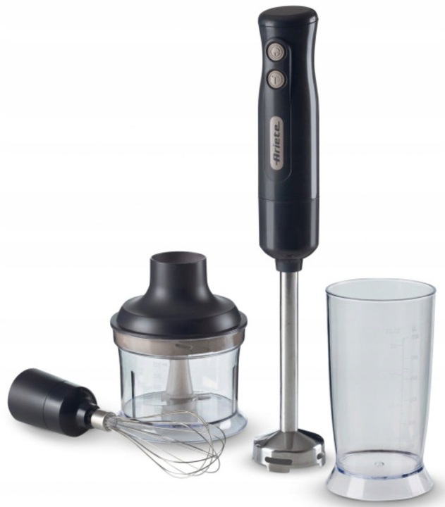 Blender ręczny Ariete 601/10 3w1 Czarny 700W Turbo