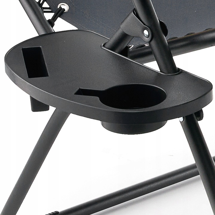 LEŻAK Z DASZKIEM SKŁADANY ZERO GRAVITY PLAŻOWY 2W1 FOTEL OGRODOWY GRATIS-