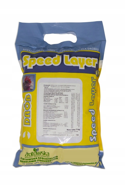 Speed Layer pasza dla kur niosek Dopalacz nieśności Kura Nioska 5