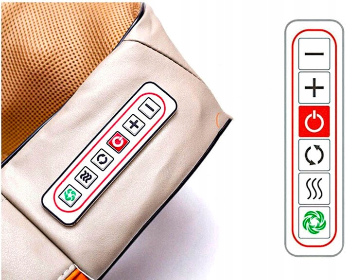 MASAŻER ROZLUŹNIAJĄCY PLECÓW SZYI KARKU RAMION