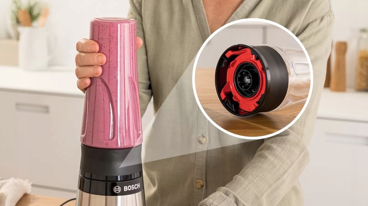 Butelka to go bottle Bosch MMZBTK1B 800ml Do robotów kuchennych i blenderów