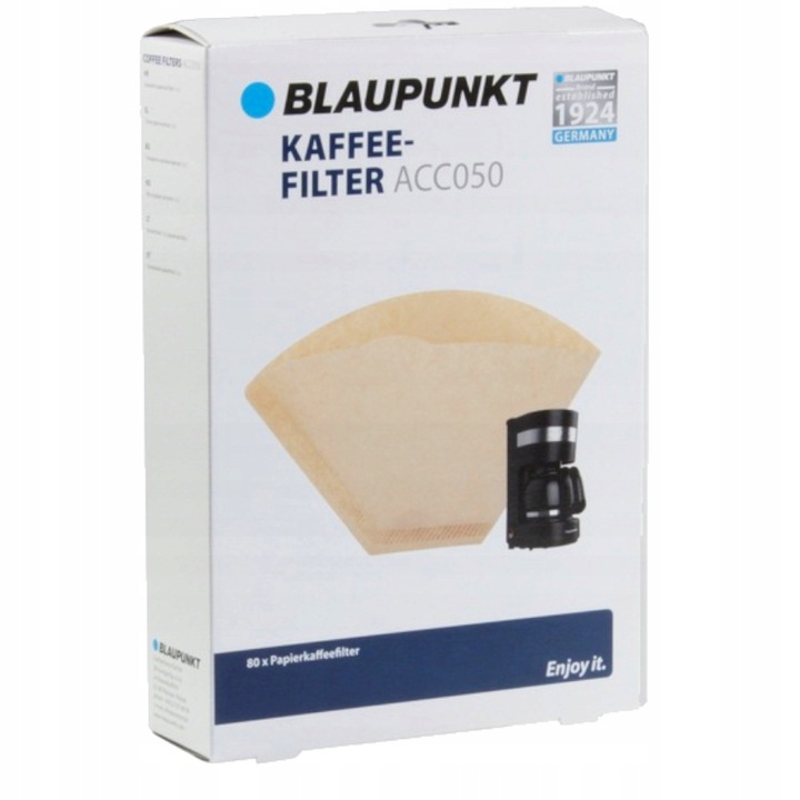 Ekspres do kawy przelewowy BLAUPUNKT CMD 201 0,65L CMD201 +FILTRY NR2 80szt