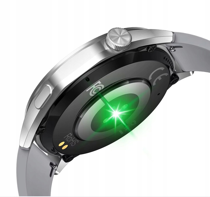 ZEGAREK SMARTWATCH EKG LATARKA AMOLED POMIAR GLUKOZY CIŚNIENIOMIERZ HRV