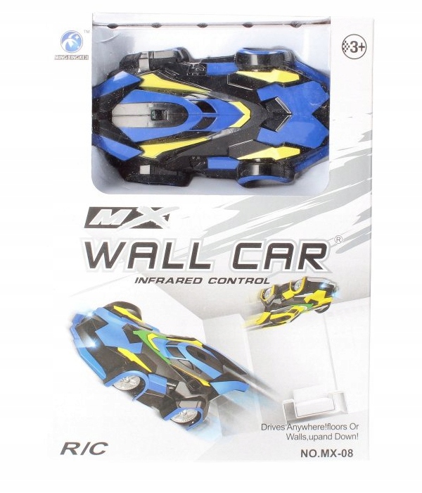 Samochód jeżdżący po ścianie i suficie RC auto zdalnie sterowany ścianowiec