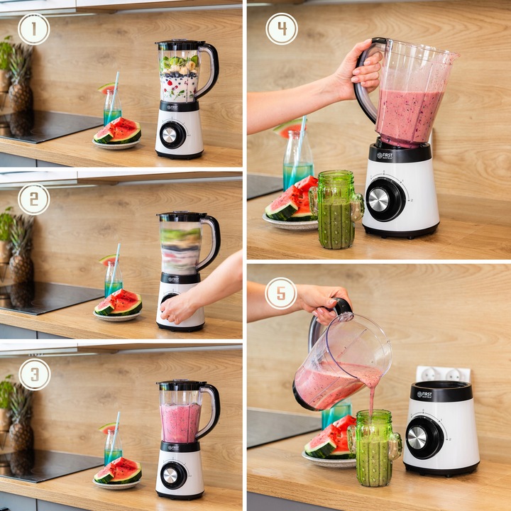 Blender Kielichowy stojący BPA FREE First Austria