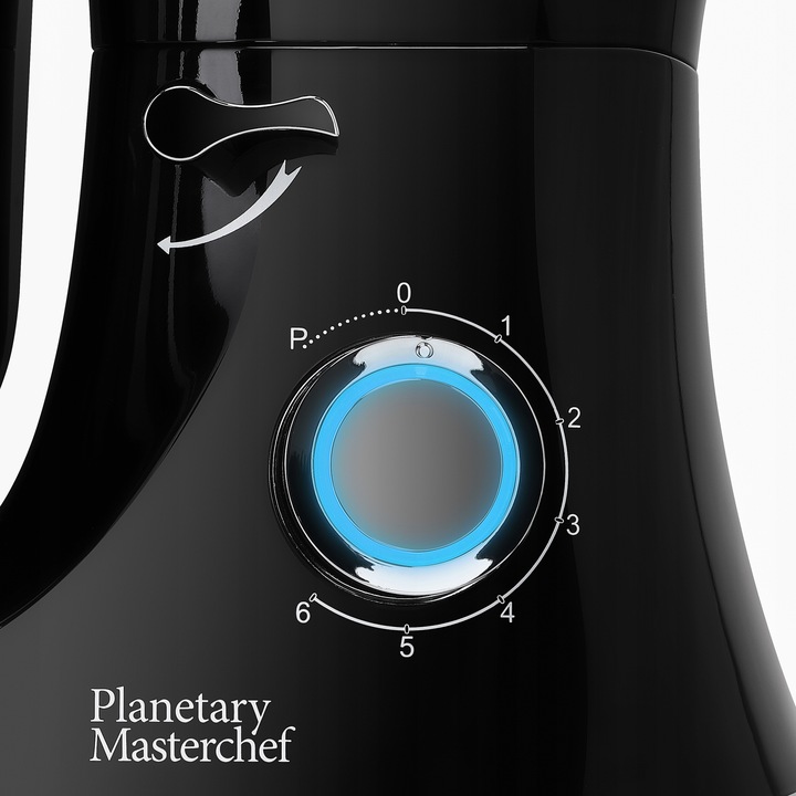 ROBOT KUCHENNY PLANETARNY MIKSER Z MISĄ 6,2L Eldom WRK2000 czarny