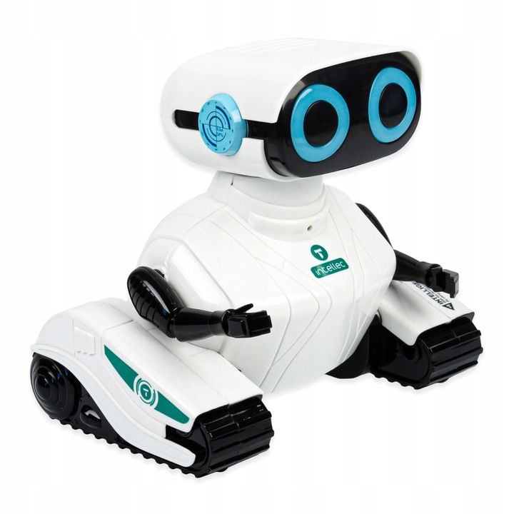 ROBOT INTERAKTYWNY ZDALNIE STEROWANY NA PILOT RC DLA DZIECI DŹWIĘK LED