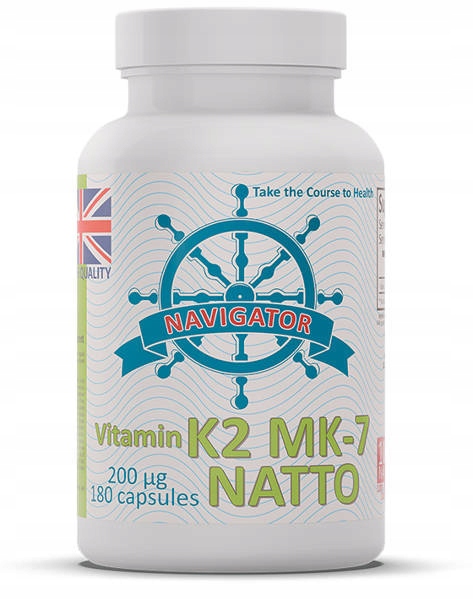 Witamina K2 MK7 NATTO 200μg 180kaps Vegan