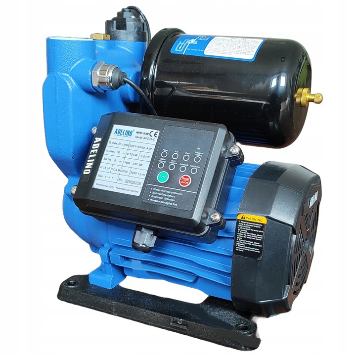 POMPA HYDROFOROWA + hydrofor APS75D 4500 l/h ENERGOOSZCZĘDNA CICHA