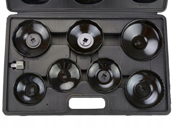 KLUCZE NASADOWE NASADKI DO FILTRÓW OLEJU 15 SZT