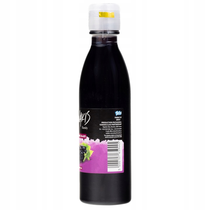 Krem sos z octu balsamicznego 100% Grecki Gęsty do sałatek kanapek 250ml