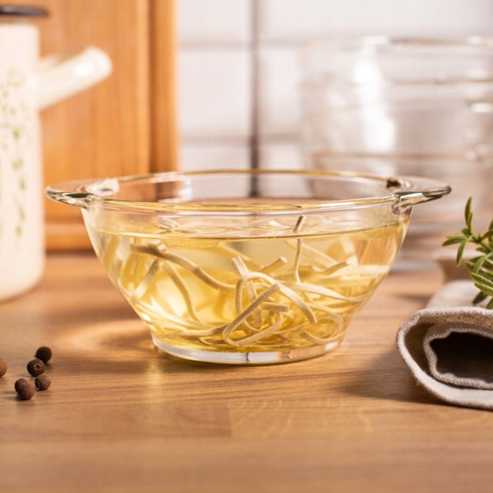 12x Bulionówka z uszkami szklana Miseczki do zupy Altom Design 470 ml