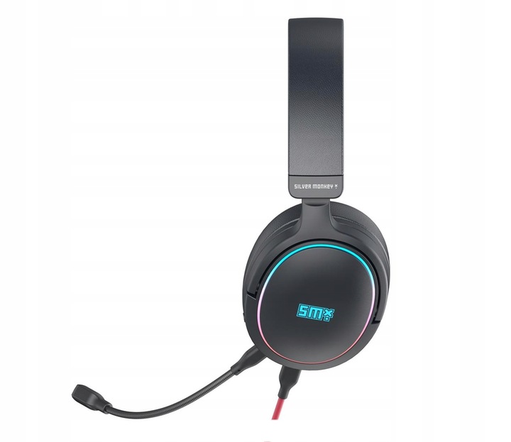 Sluchawki przewodowe Silver Monkey X 7.1 Ongaku 32 Om 113 dB