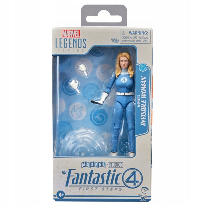 Fantastyczna Czwórka figurka akcji Invisible Woman Marvel Legends Hasbro