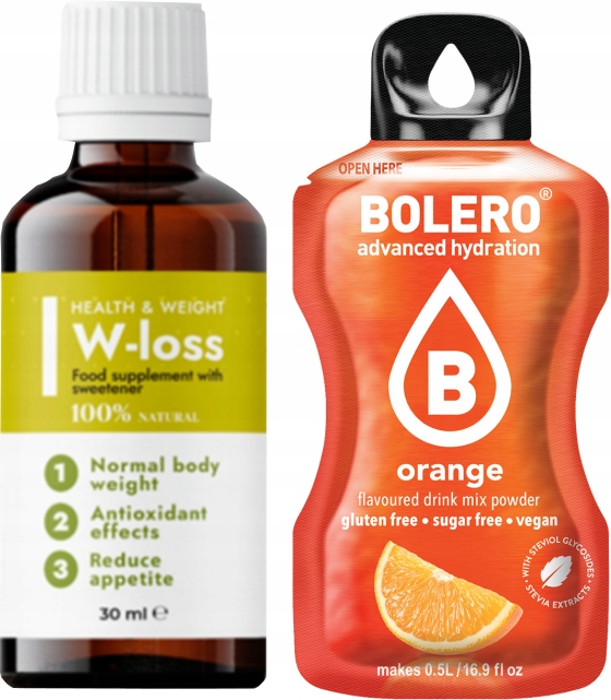 W-Loss - Naturalne krople na szybkie odchudzanie 30ml + GRATIS