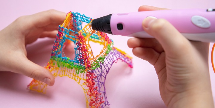 DŁUGOPIS 3D DLA DZIECI DRUKARKA 3D MAGICZNY DŁUGOPIS 3D + WKŁADY 10 METRÓW