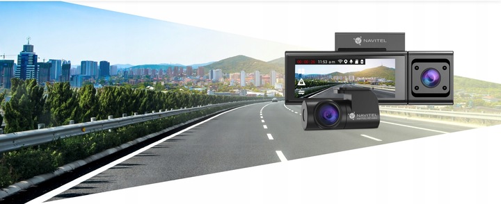 Navitel RC3 Pro Rejestrator samochodowy WI-FI GPS + kamera wsteczna