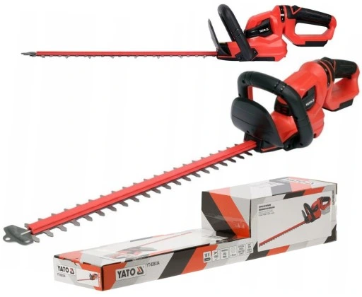 YATO NOŻYCE SEKATOR AKUMULATOROWE DO ŻYWOPŁOTU 55CM KRZEWÓW 18V 550mm