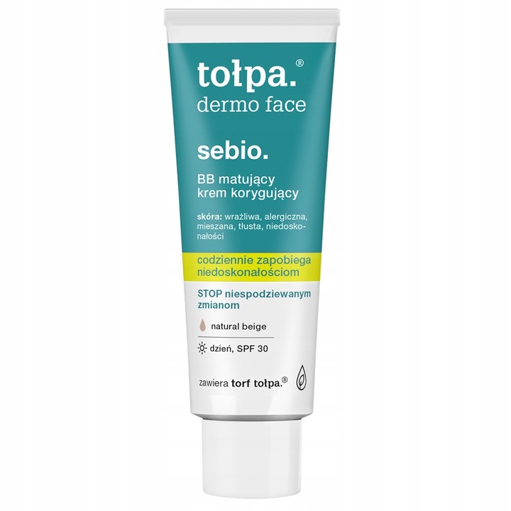 TOŁPA BB matujący krem korygujący SPF30 Sebio 40ml