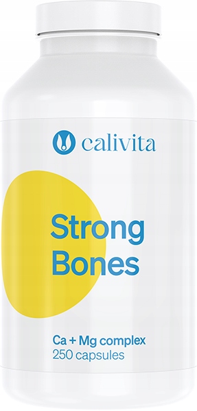 STRONG BONES 250 wapń magnez chelatowy CaliVita