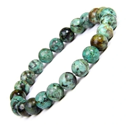 BRANSOLETKA DAMSKA KAMIEŃ KORALIKI TURKUS