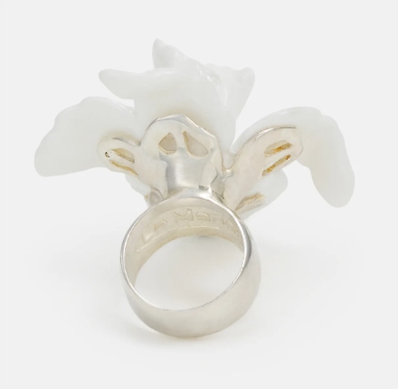 La Manso FLOWER RING Pierścionek r.M