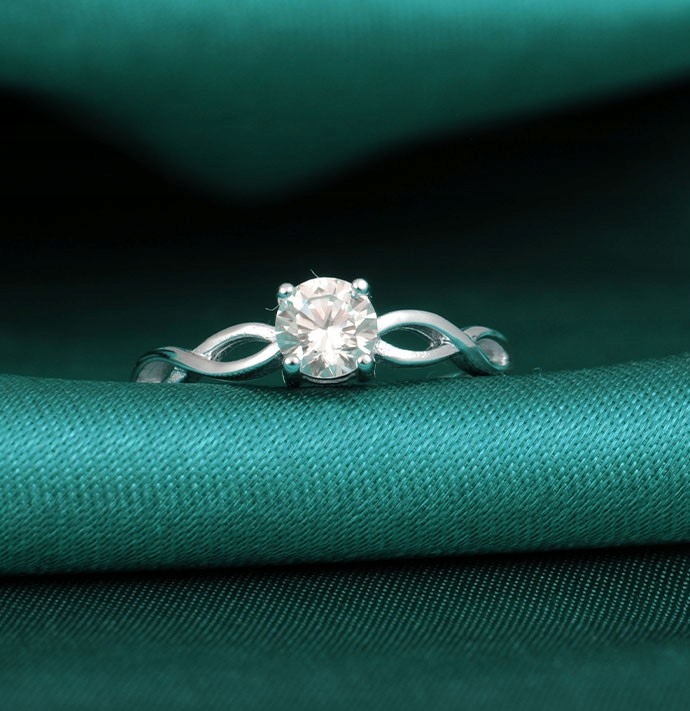 PIERŚCIONEK SREBRNY REGULOWANY NIESKOŃCZONOŚĆ SREBRO 925