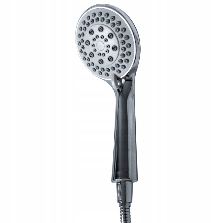 ZESTAW PRYSZNICOWY SŁUCHAWKA PRYSZNICOWA 5 FUNKCJI WĄŻ UCHWYT ESTIVA