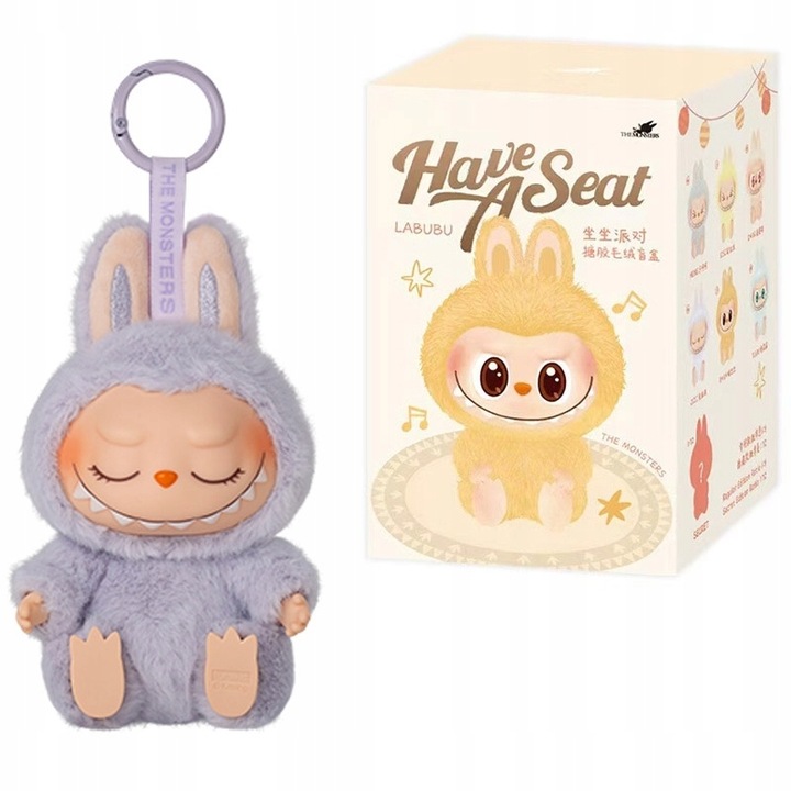 LA BUBU MASKOTKA LABU-BU V2 BLIND BOX POTWÓR BRELOK DO KLUCZY PRZYWIESZKA