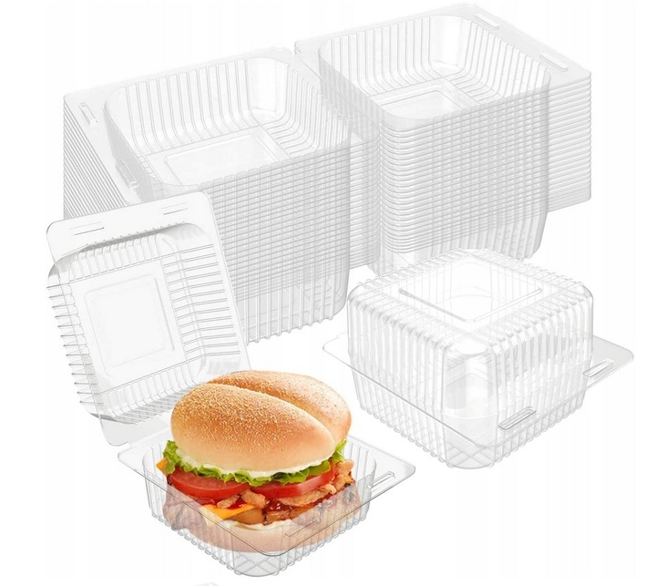 POJEMNIKI ALI25C NA CIASTO OPAKOWANIE CUKIERNICZE 50SZT 164 /148 /82