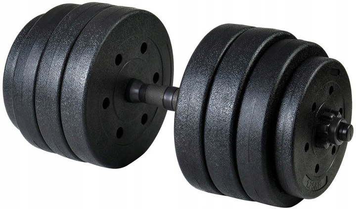 REGULOWANE HANTLE 40 KG ZESTAW HANTLI 2X20 KG Z FUNKCJĄ SZTANGI