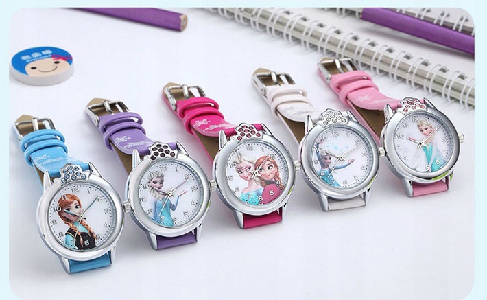 zegarek dziecięcy FROZEN ELSA dla dziewczynki dzieci dziecka KRAINA LODU
