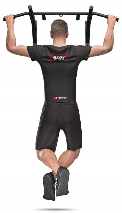 Wielofunkcyjny drążek do podciągania ćwiczeń do ściany 6 uchwytów + GRATIS