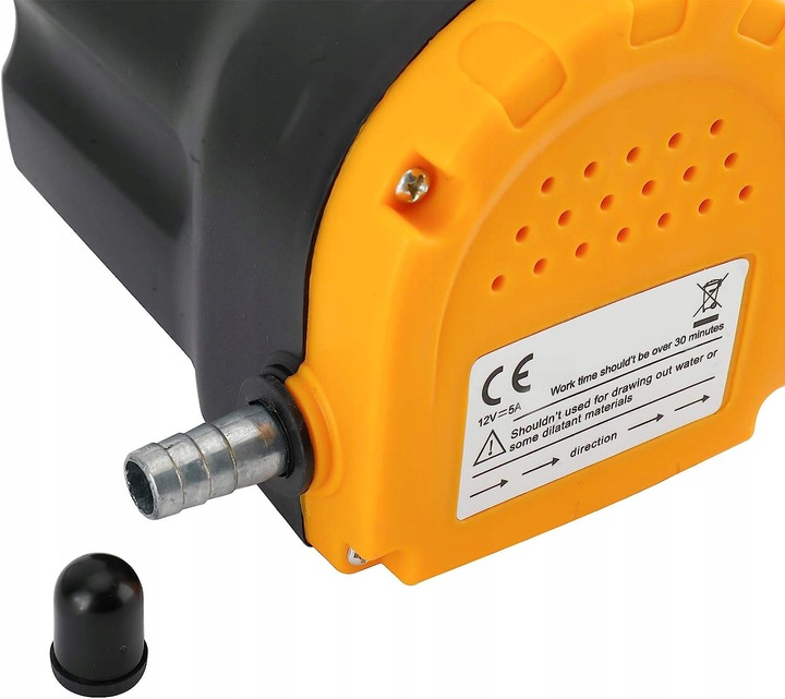 POMPA POMPKA DO SPUSZCZANIA PALIWA ROPY OLEJU 130W 12V 5L/MIN