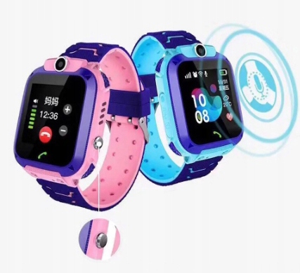 INTELIGENTNY ZEGAREK DLA DZIECI SMARTWATCH LBS TELEFON SOS IP67 DLA