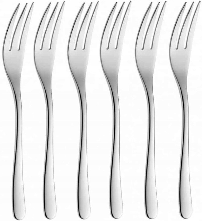 GERLACH WIDELCZYKI DO CIASTA TORTU DESERU 49 MUZA KOMPLET DLA 12 OSÓB