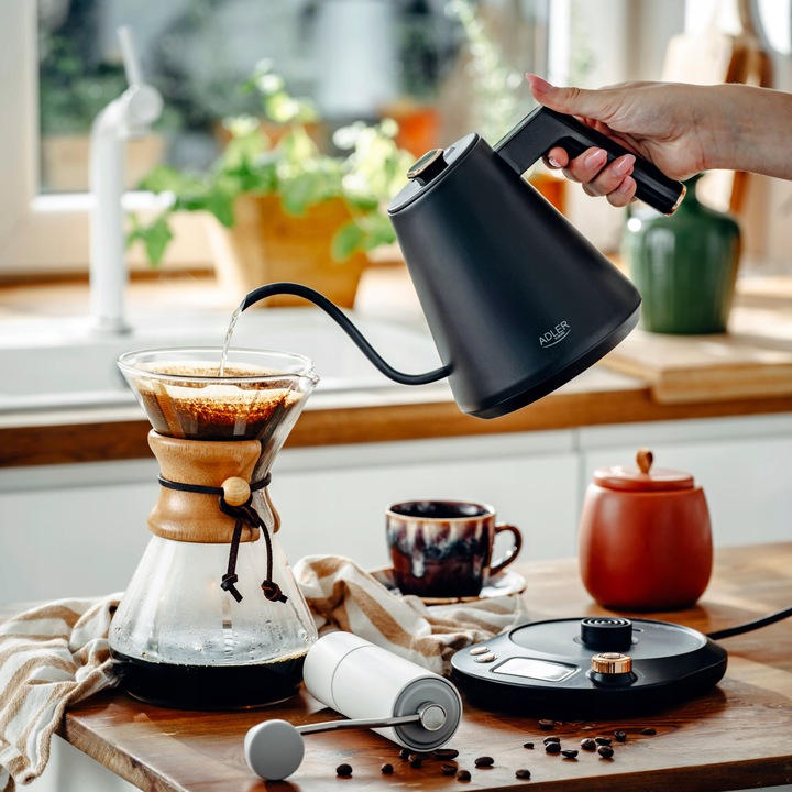 Czajnik Elektryczny REGULACJA i PODTRZYMYWANIE °C Bezprzewodowy 2000W LED