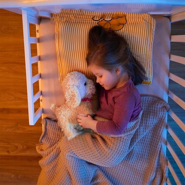 PIESEK INTERAKTYWNY NA SMYCZY ZABAWKA DLA DZIECI PIES CHODZI SZCZEKA