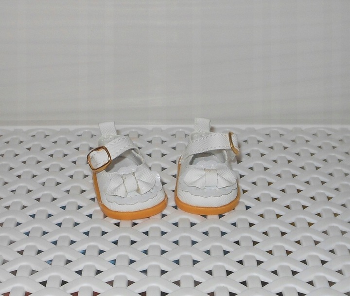 Buciki dla lalki Paola Reina 32cm z KOKARDKĄ