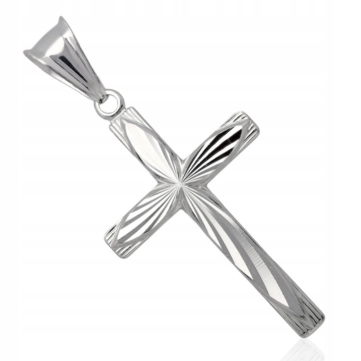 Krzyżyk srebrny bez wizerunku srebro pr.925