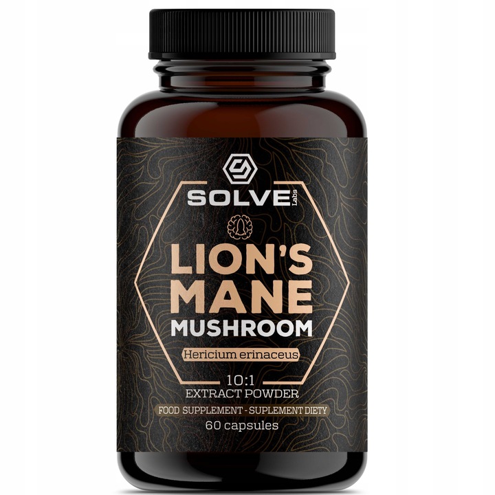 Lion's Mane (Soplówka jeżowata) 10:1 60x 500mg
