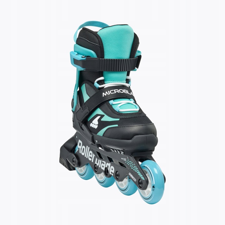 Rolki dziecięce Rollerblade Microblade Jr black/light blue 36.5-40.5 EU