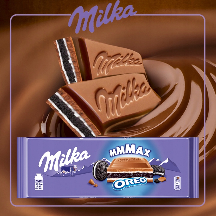 MILKA Czekolada OREO 300G-3szt