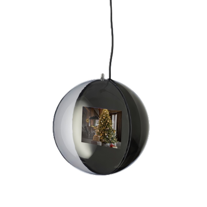 Bombka choinkowa LED Wyświetlająca TWOJE Zdjęcia FILM 15cm LEDowa