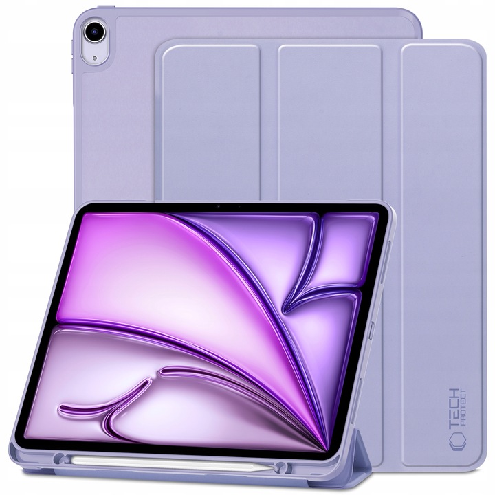 TECH-PROTECT SMART ETUI CASE OBUDOWA NA PENCIL DO IPAD AIR 13 2024 VIOLET
