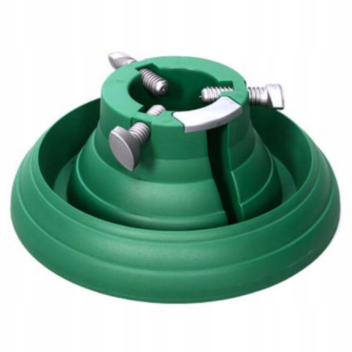 Stojak choinkowy Okrągły duży do 2,5m z odżywką do choinek ciętych Podstawa