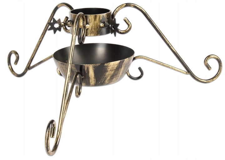 STALOWY STABILNY STOJAK CHOINKOWY, POD CHOINKĘ SH5 Z POJEMNIKIEM NA WODĘ