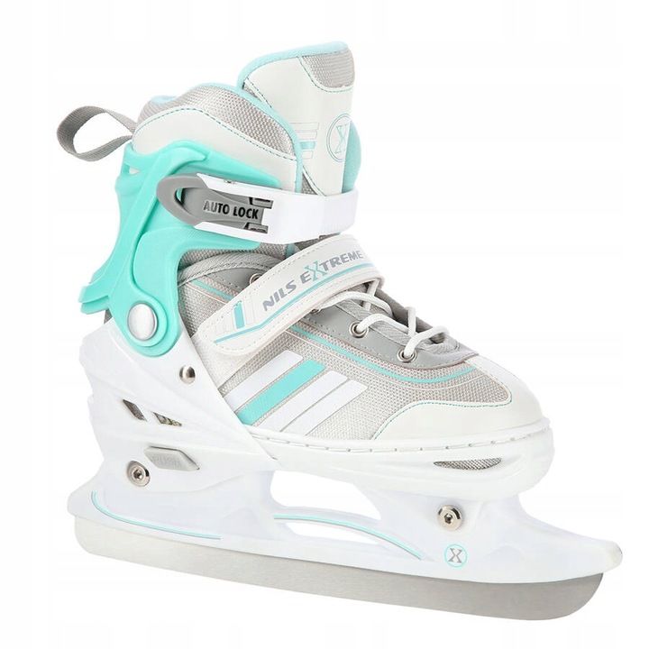 NILS 2w1 Łyżworolki Rolki Regulowane Łyżwy Hokejowe Damskie